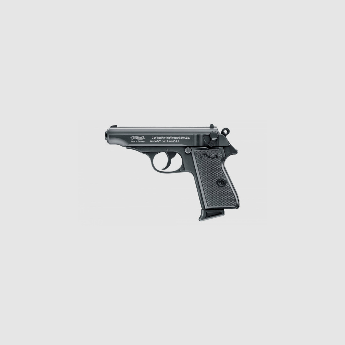 WALTHER PP - 9MM P.A.K. SCHRECKSCHUSSPISTOLE - SCHWARZ