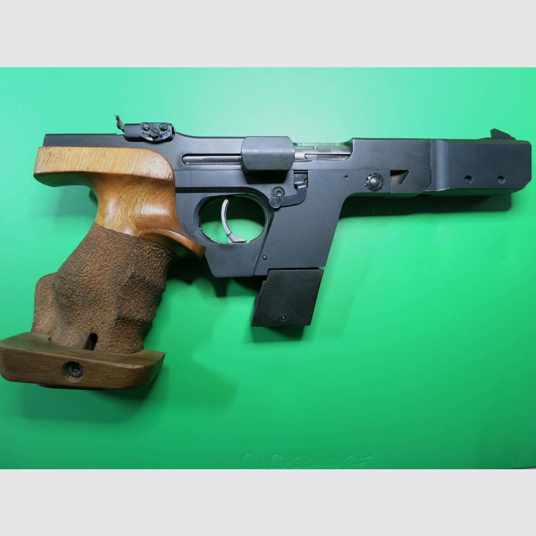 Sportpistool Walther GSP Kaliber .32 SW long WC, Sportgreep + verwisselsysteem .22lr      #65+66