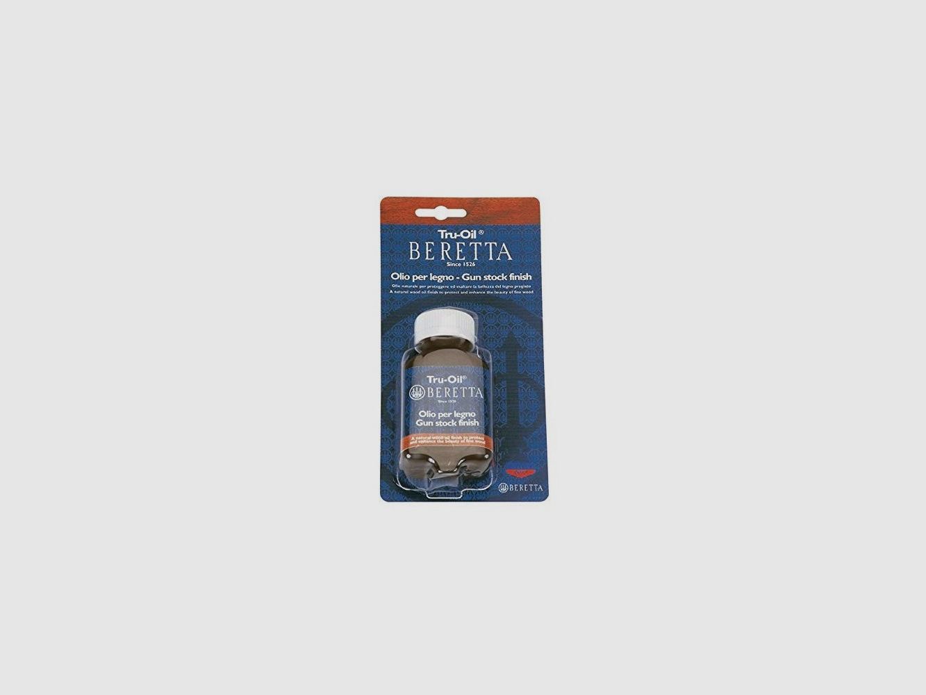 BERETTA Tru-Oil Finition Bois, fabriqué aux États-Unis, pour Bois, Crosse et Avant-train.