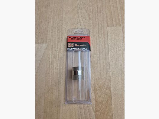 Patronenlehre Hornady Cartridge Gauge 9mm Luger (.355), #380701, NEU