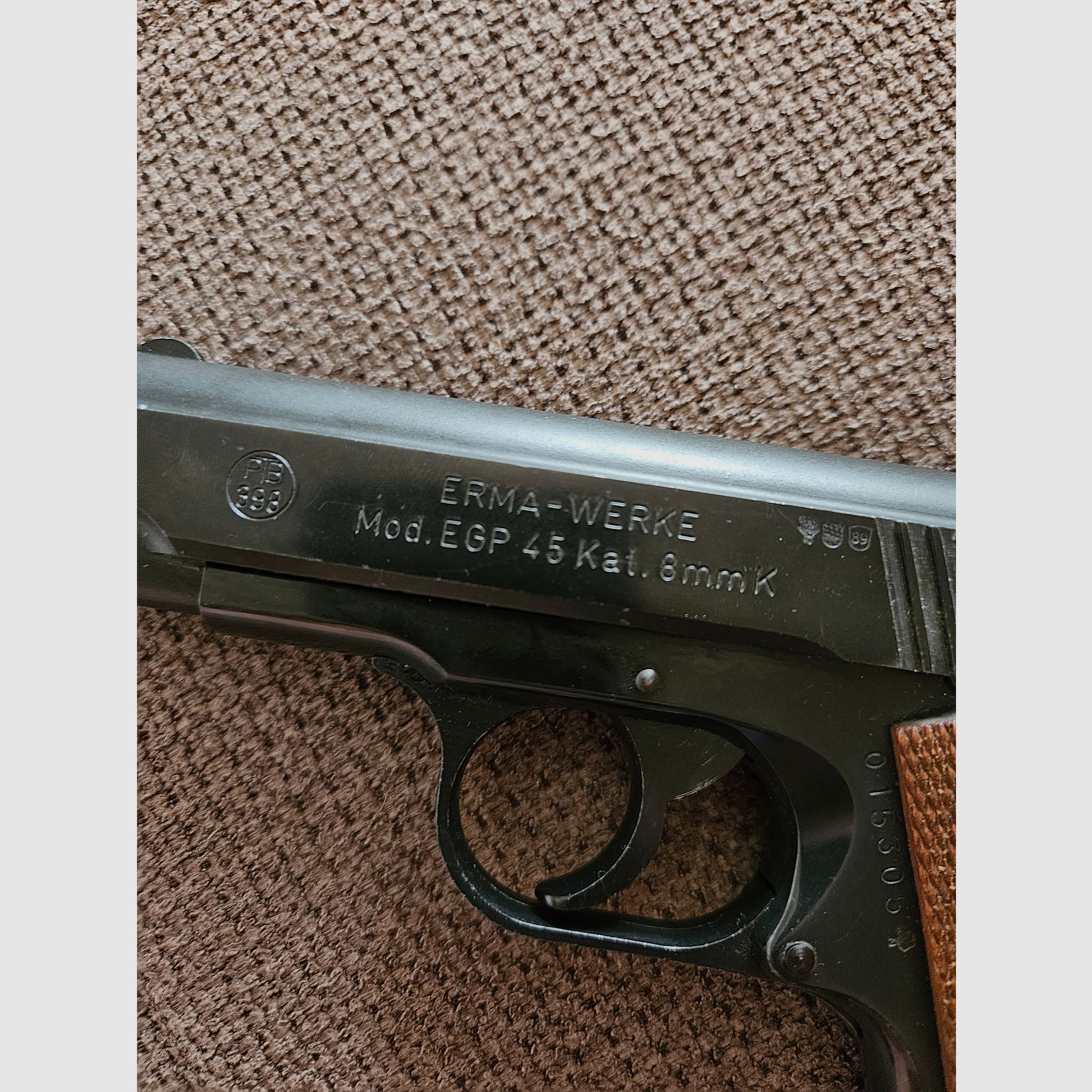 ERMA-WERKE Mod.EGP 45Kal.8mm K 