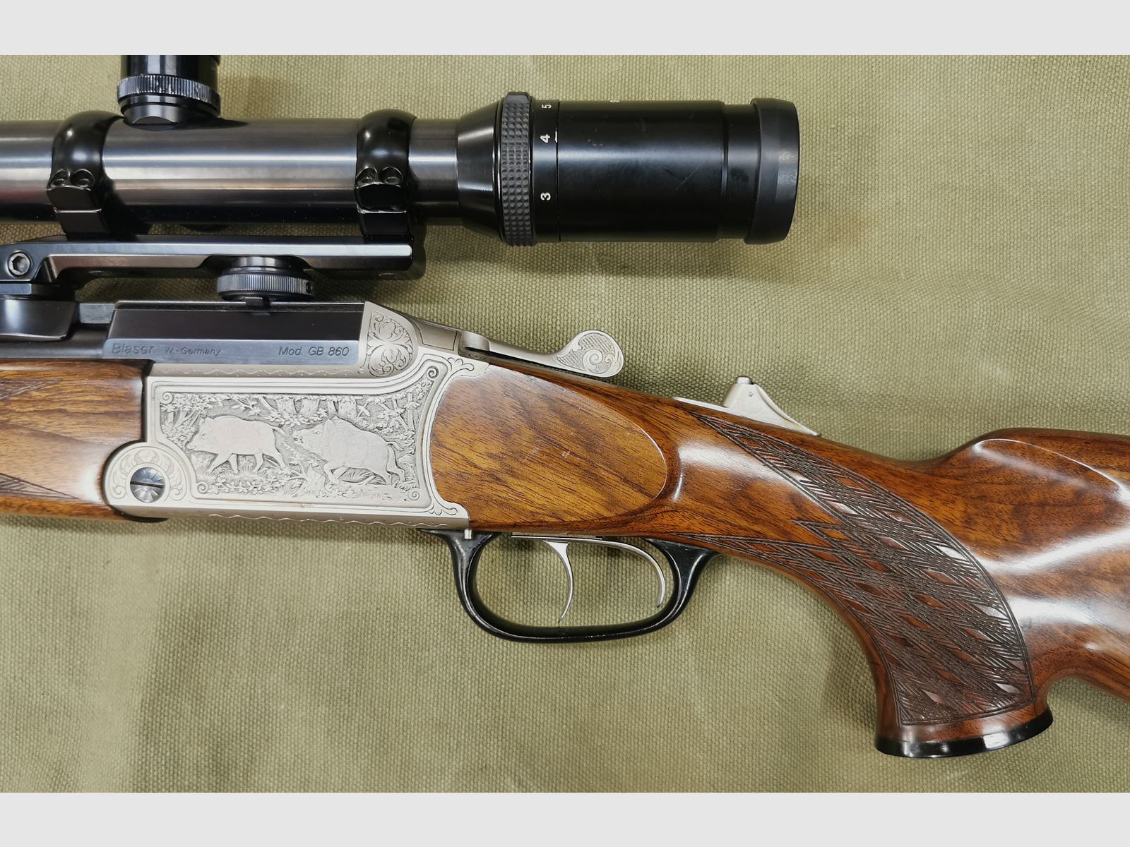 Blaser GB 860 Luxe avec Svarovski Habicht 3-12x56