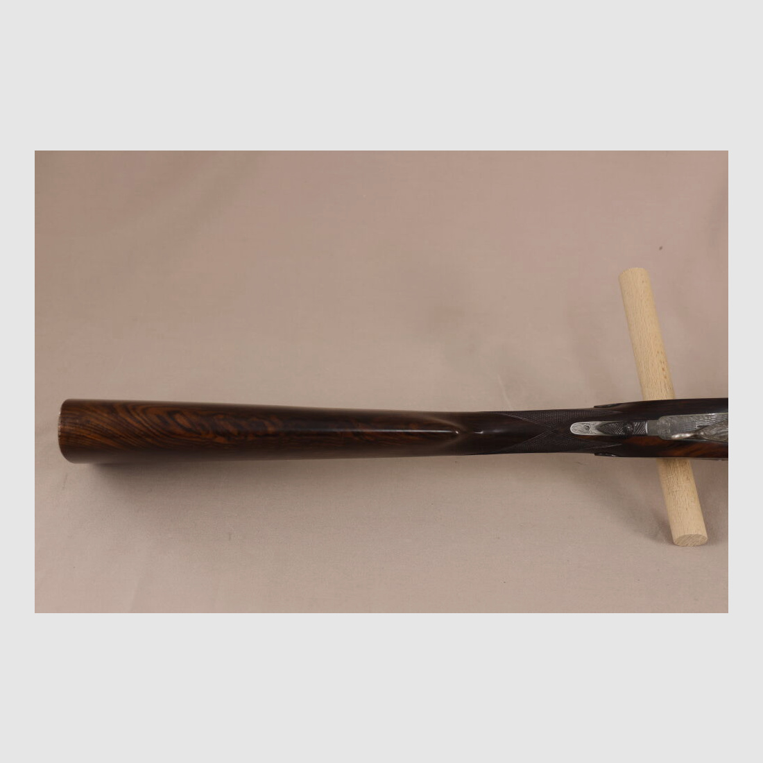 Armas Garbi side lock over and under shotgun // TOP wood / engraving / single trigger!