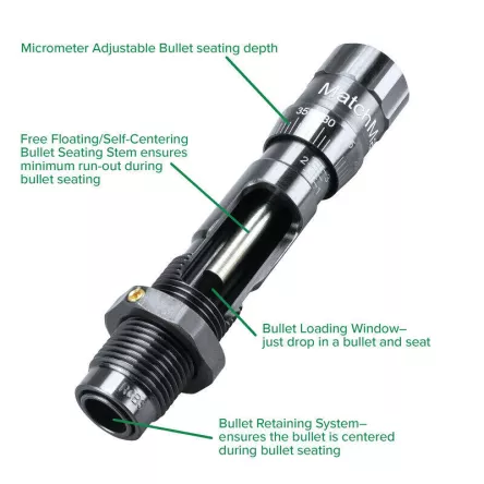 RCBS - BS Matchmaster matrice di inserimento cal. 6,5 Creedmoor
