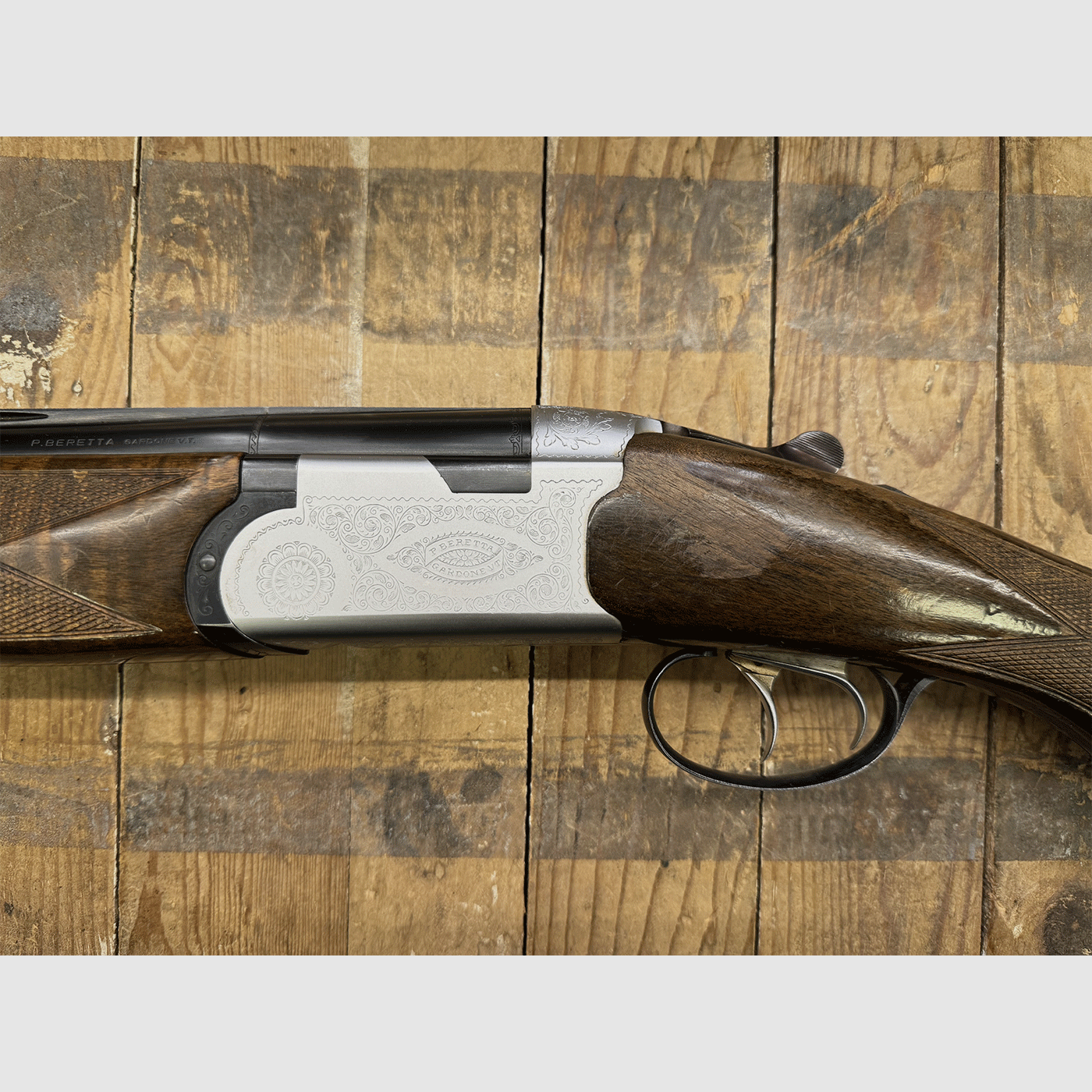 USATO – FUCILE SOVRAPPOSTO – BERETTA MOD. S 56 E cal. 12, immagine 4 di 6