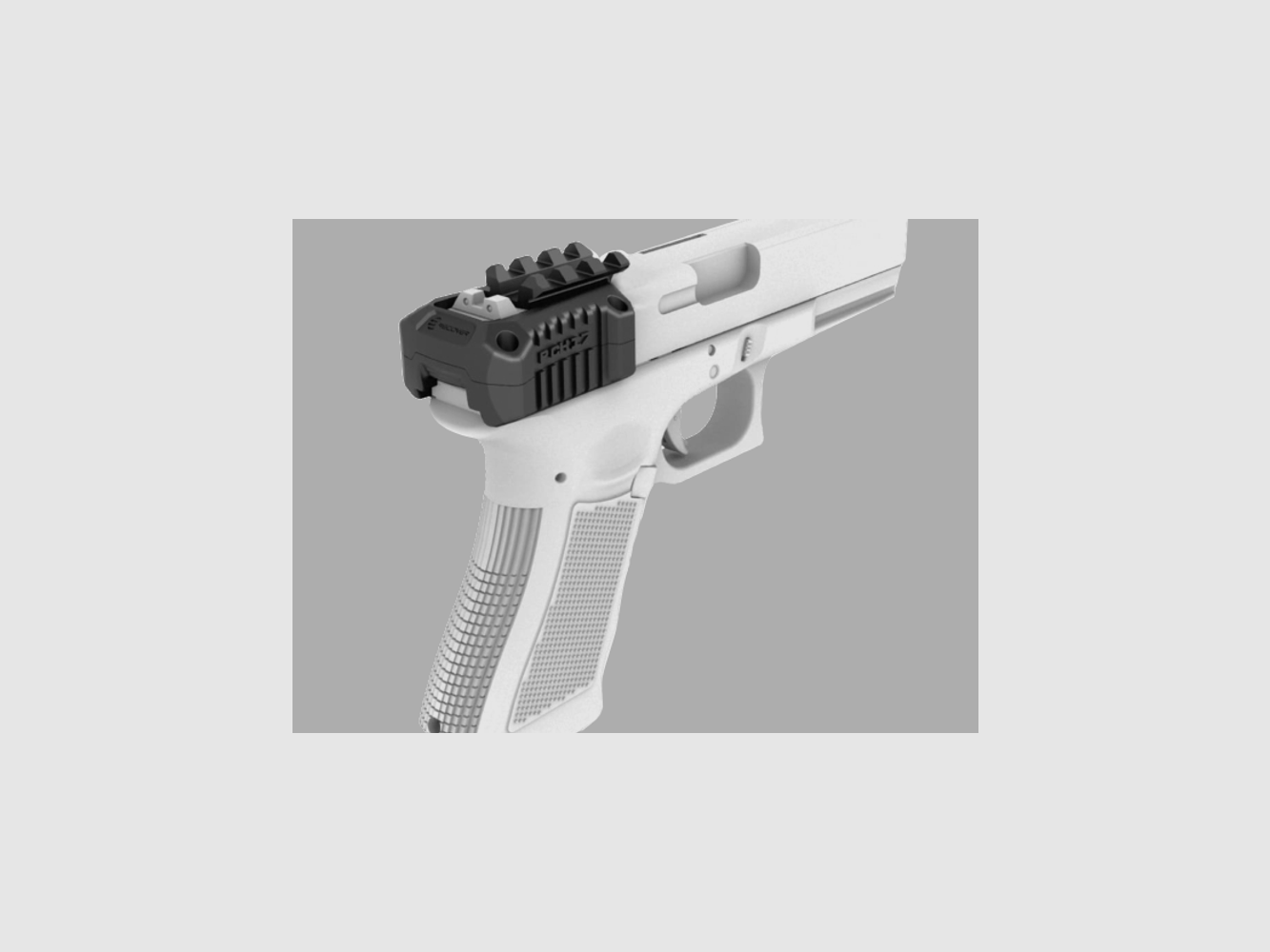 Recover Tactical PCH Slide Picatinny Rail w/ Charging Handle for Glock, image 3 sur 4