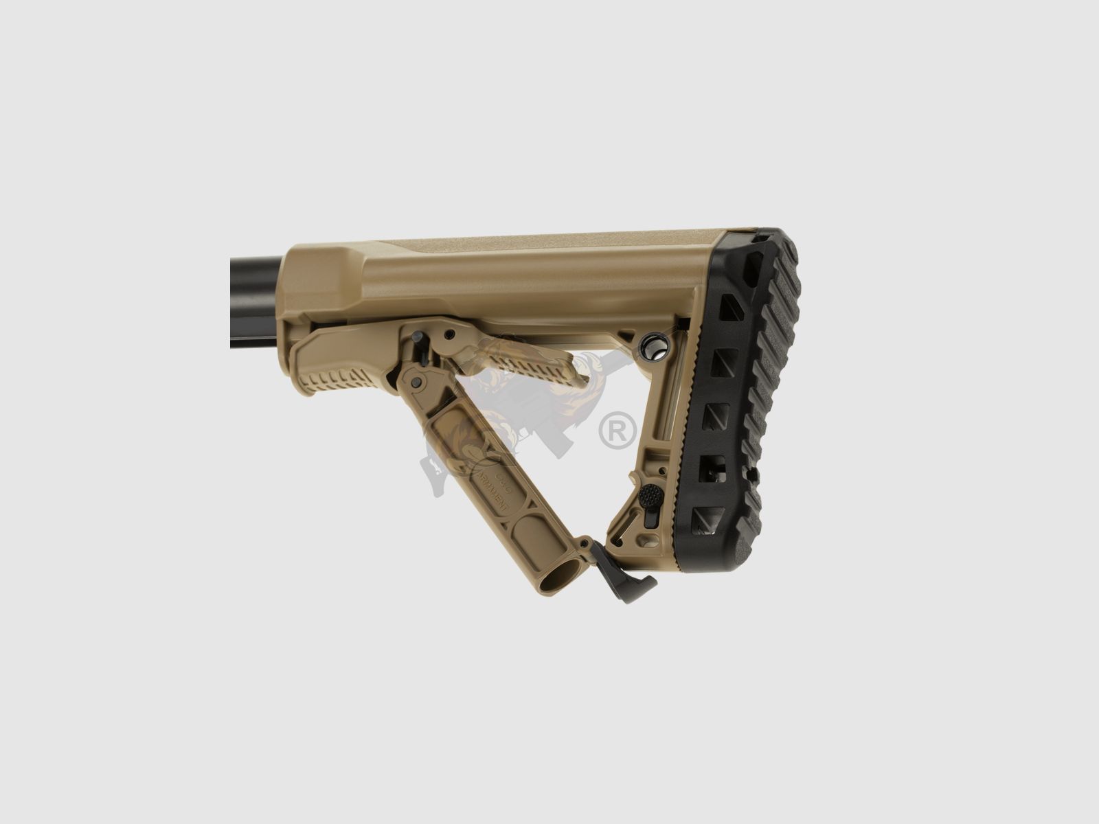 G&G CM16 SRXL with ETU in Desert Airsoft S-AEG free from 18