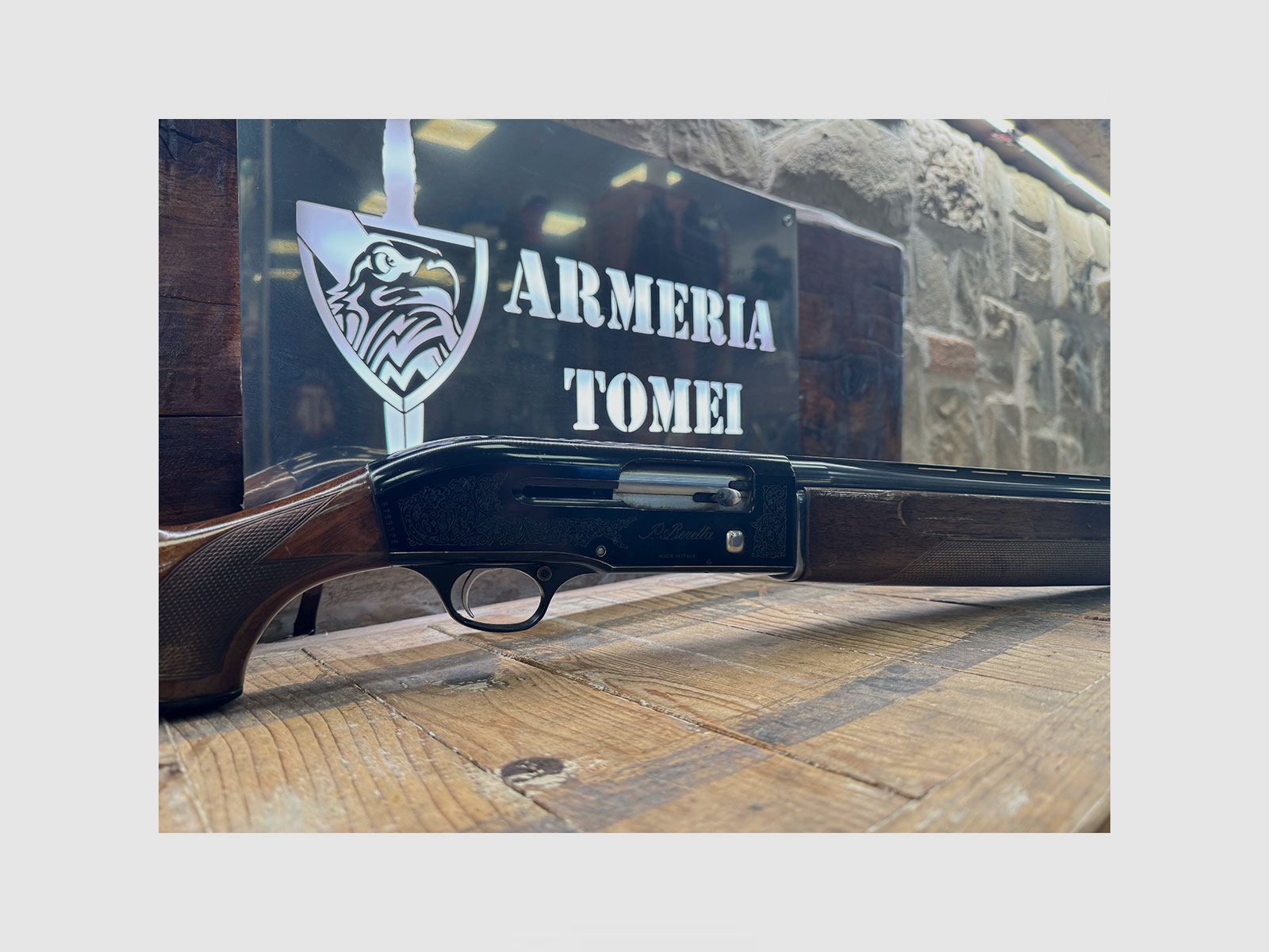 GEBRAUCHT – SEMIAUTOMATISCHES GEWEHR – BERETTA MOD. A 301 Kal. 12, Bild 2 von 5