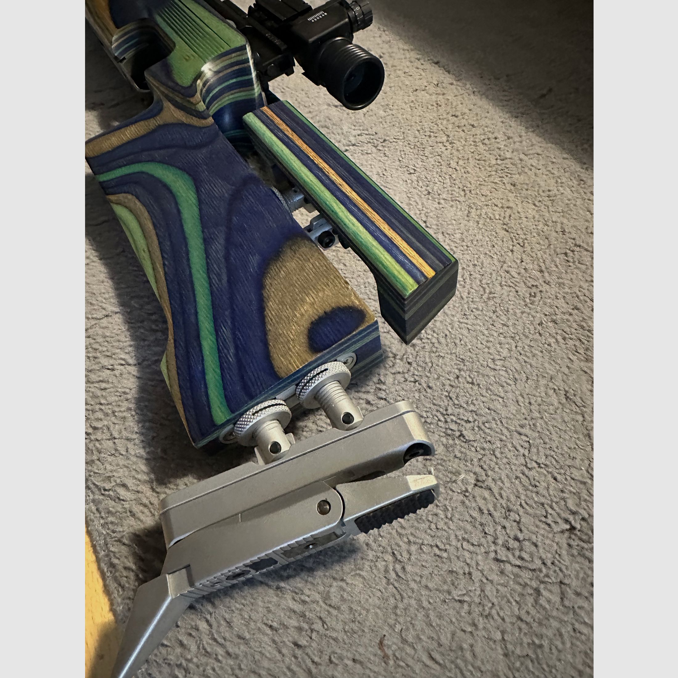 Anschütz Super Air 2002 Luftgewehr Seitenspanner 4,5mm