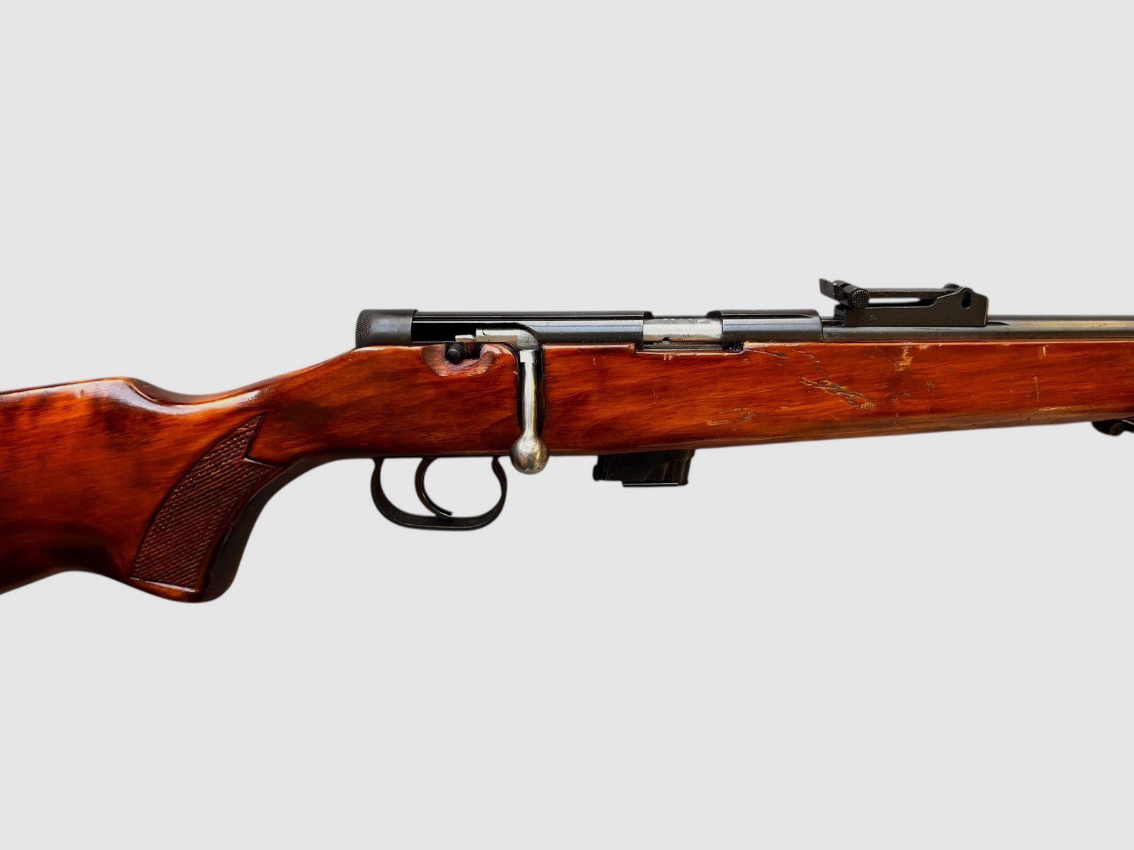 TOZ 17-01 .22 LR carbine for sale | Walnut, barrel in very good condition, image 5 of 6
