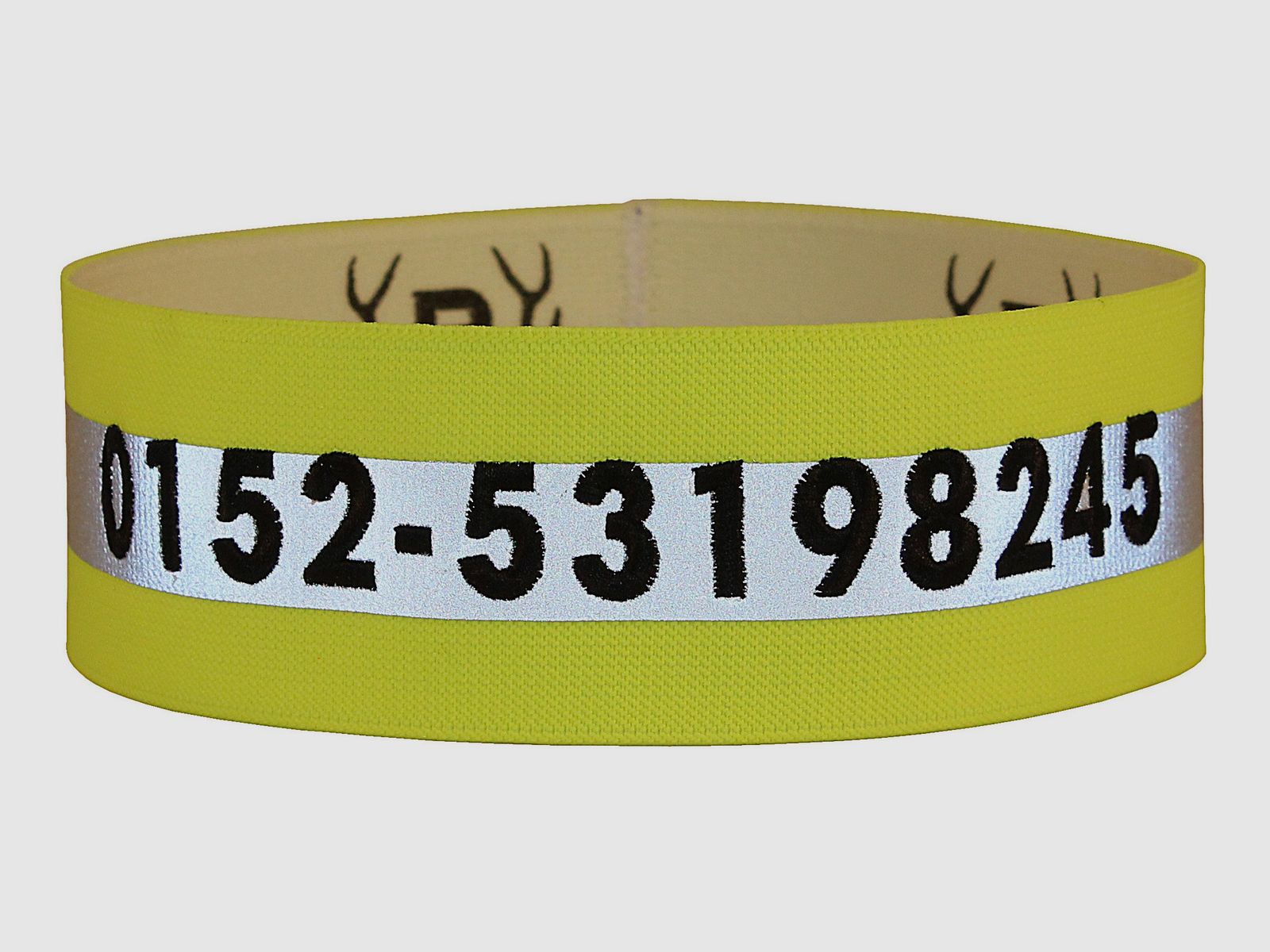 Amplio collar de señal bordado