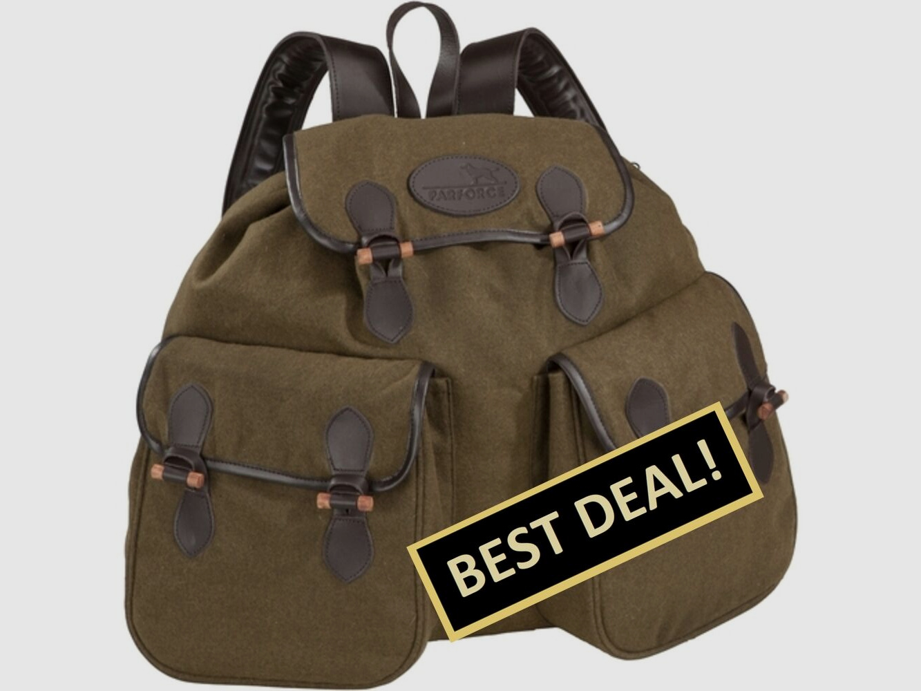 Parforce Rucksack Loden mit Sitzkissen