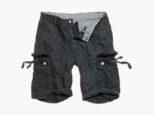 Surplus Checkboard Shorts schwarz