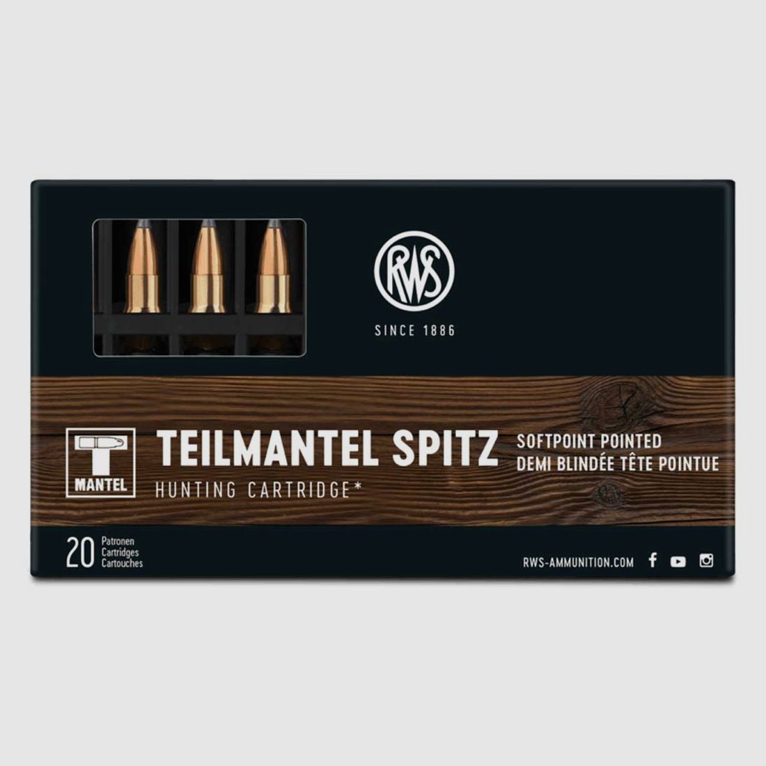 RWS .223Rem TMS Munition 3,6 g