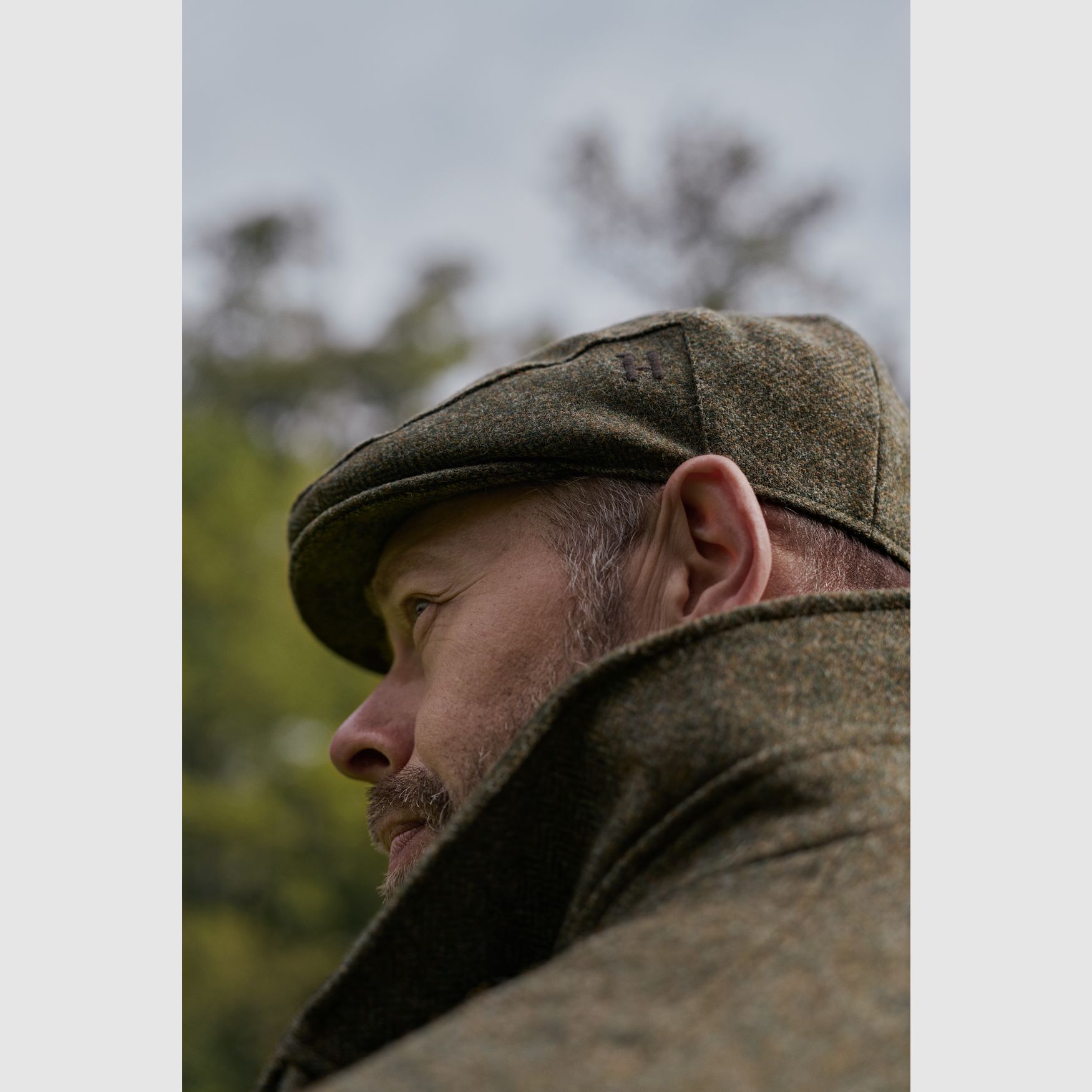 Härkila Kenmore CL.Flat Cap – Forest green/herringbone, image 2 of 5