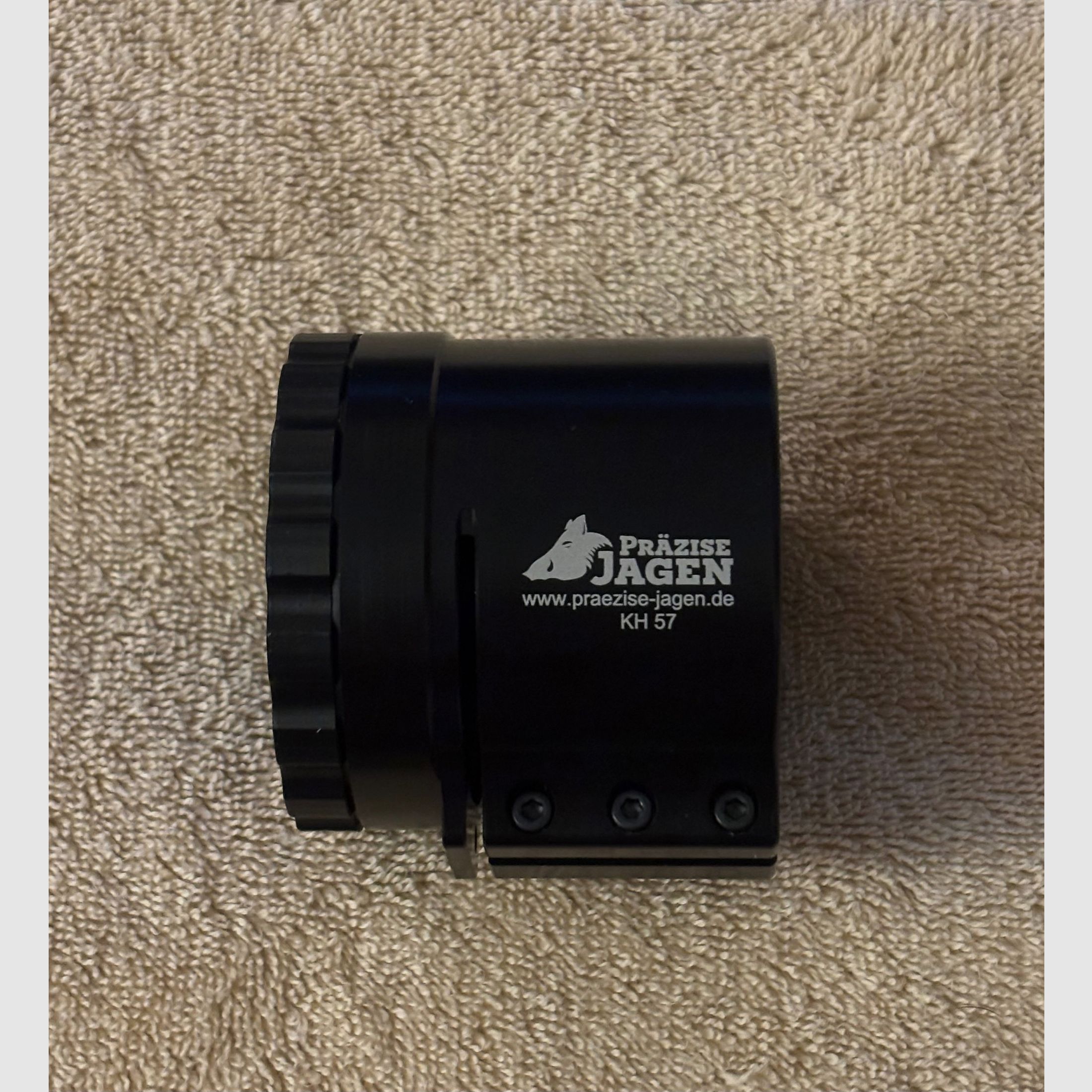 Klemmhülse 57mm Präzise Jagen inkl. Schutzkappe wie Neu