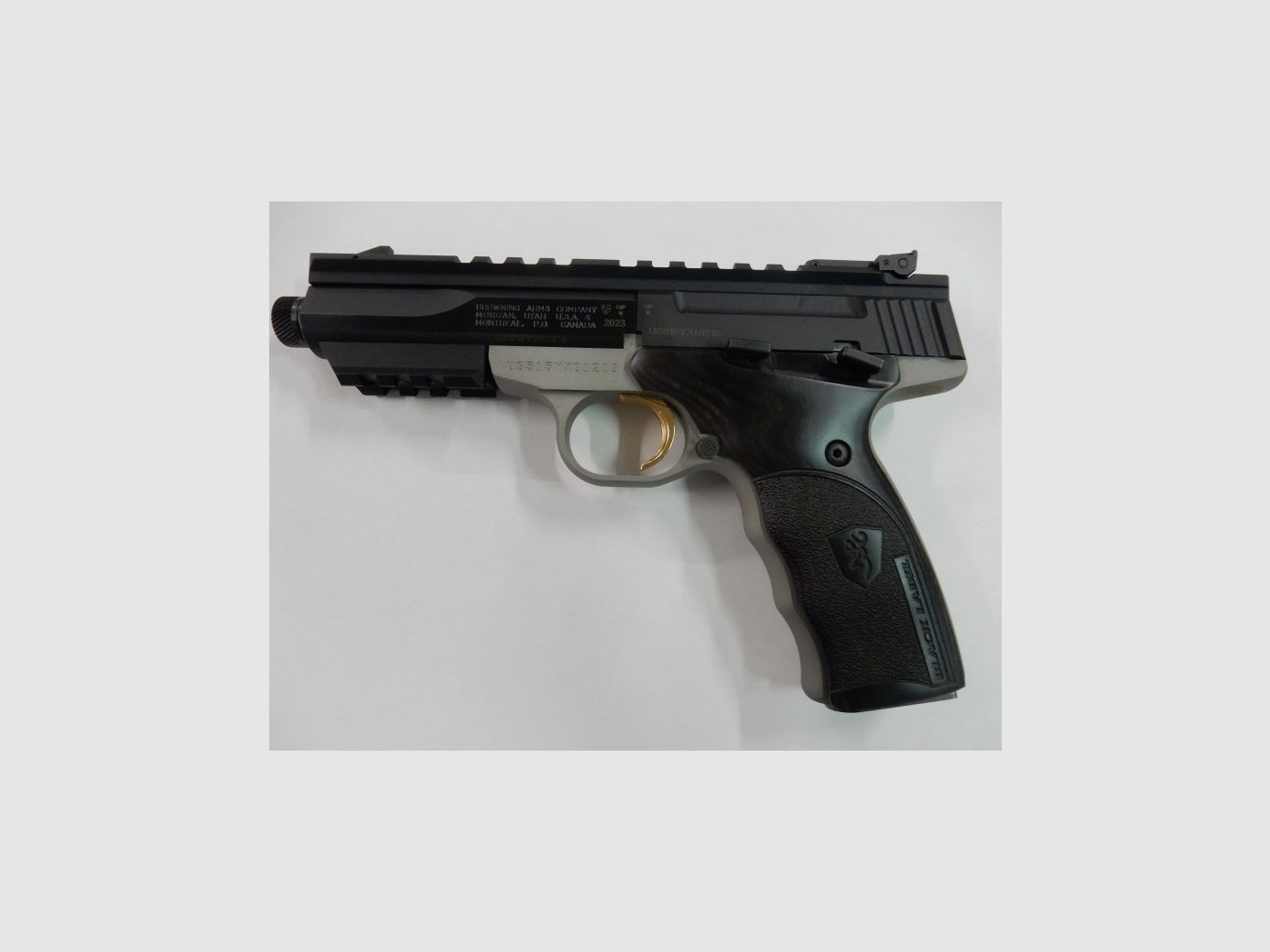 PISTOLET BROWNING BUCK MARK MICRO CONTOUR BLACK LABEL CAL 22 LR, image 2 sur 3