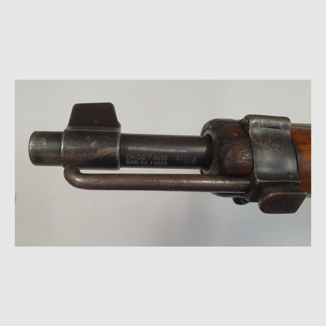 Fábrica de armas de Berna rifle de repetición Fábrica de armas de Berna Suiza K11 Calibre 7,5x55 suizo completo número coincidente
