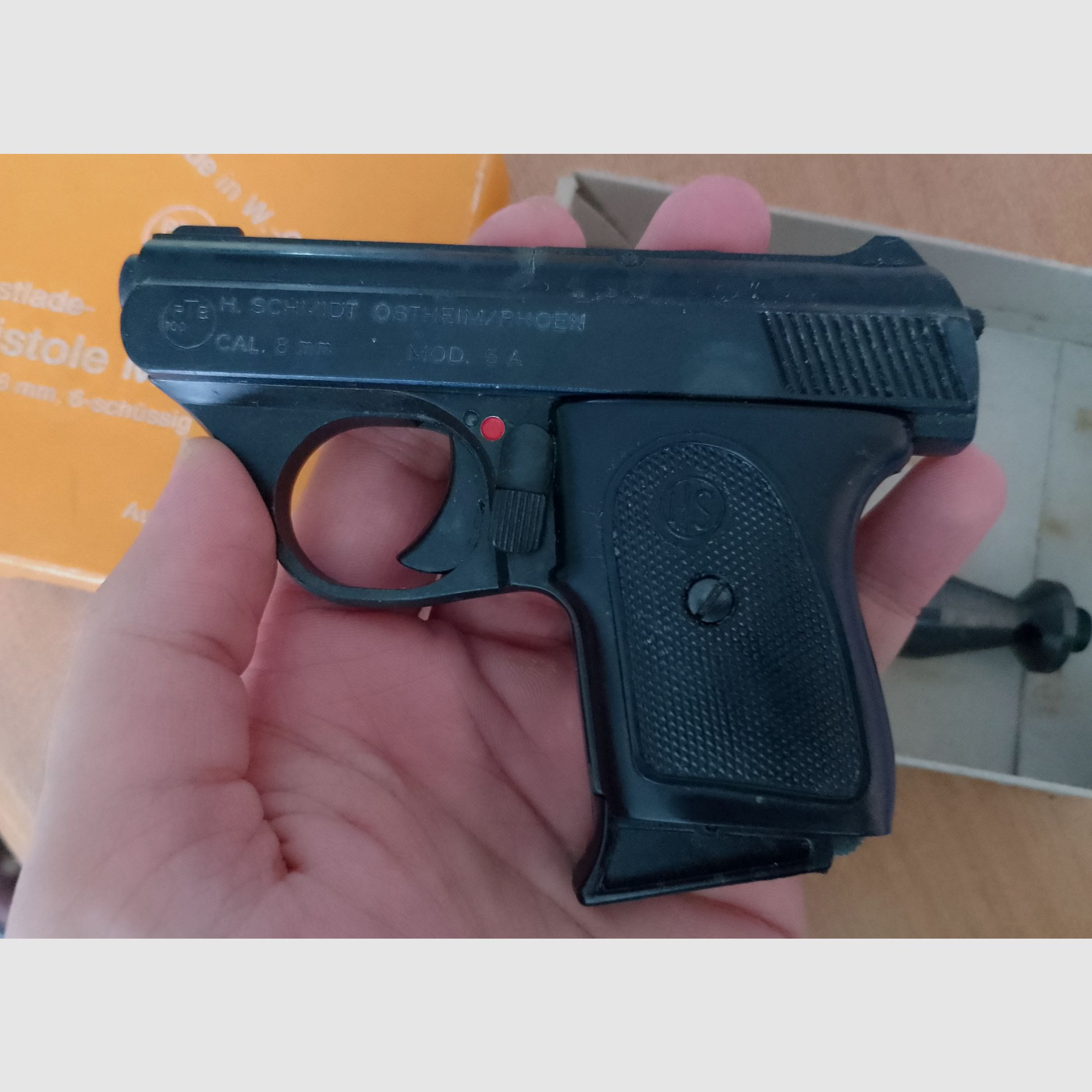 HS Mod.5A Kal. 8 mm Knall/ PTB 100 z 1977 roku!