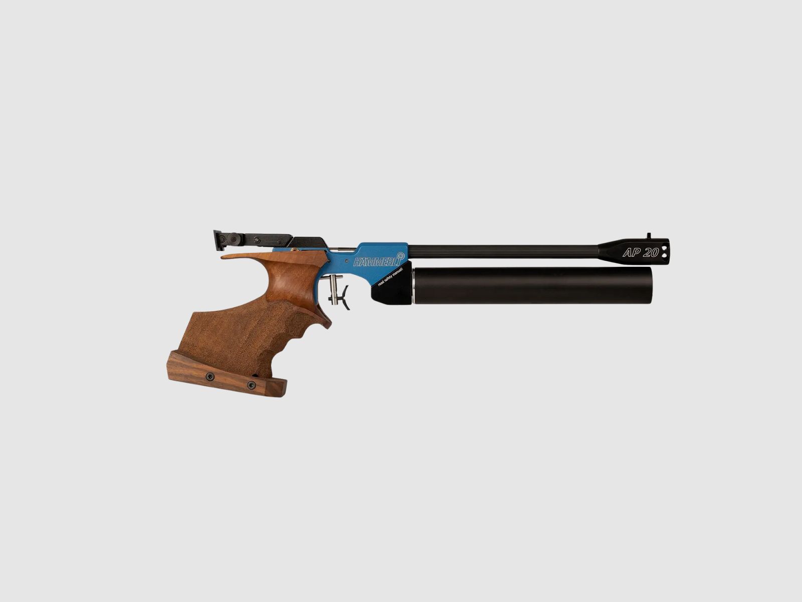 Hämmerli Match Air Pistol AP20 PRO Memory 3D Walnut Grip 4.5mm Diabolo