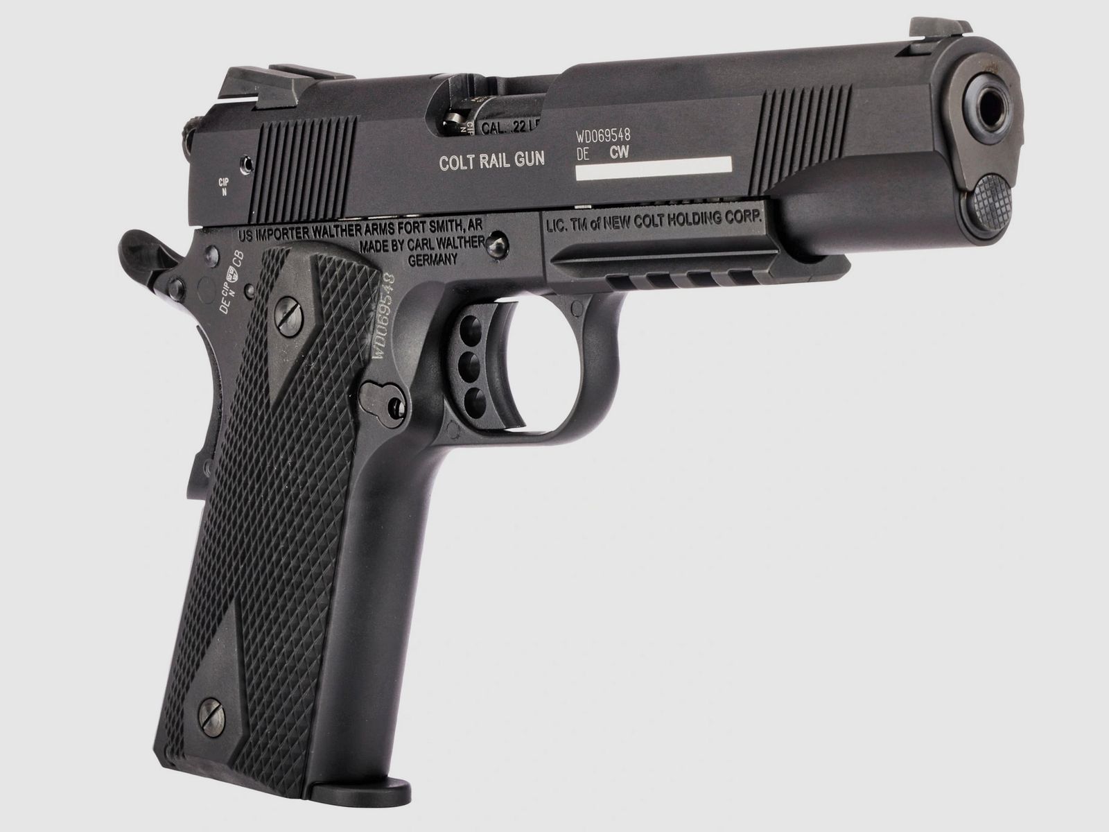 Colt Pistole 1911 Rail Gun .22lfb. So Po 12S