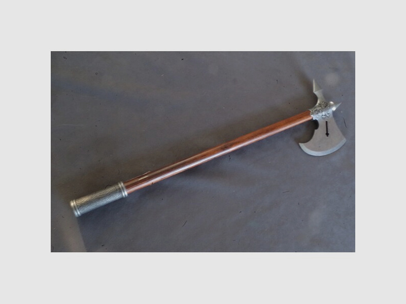 Axt Deko mit Holz - Stil Verzierungen, Einzelstück Muster mit Greif