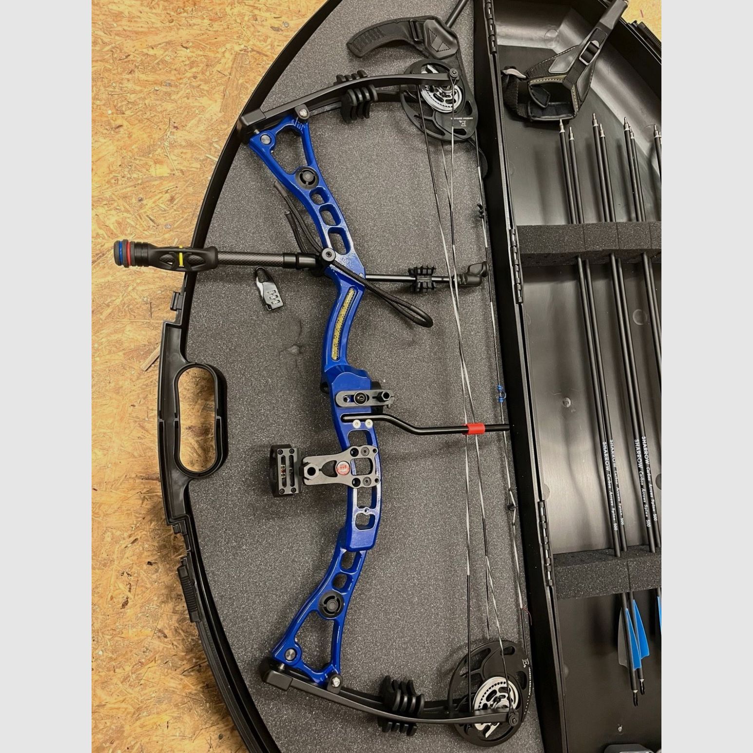EK Archery AXIS Blau Komplettset TAUSCH