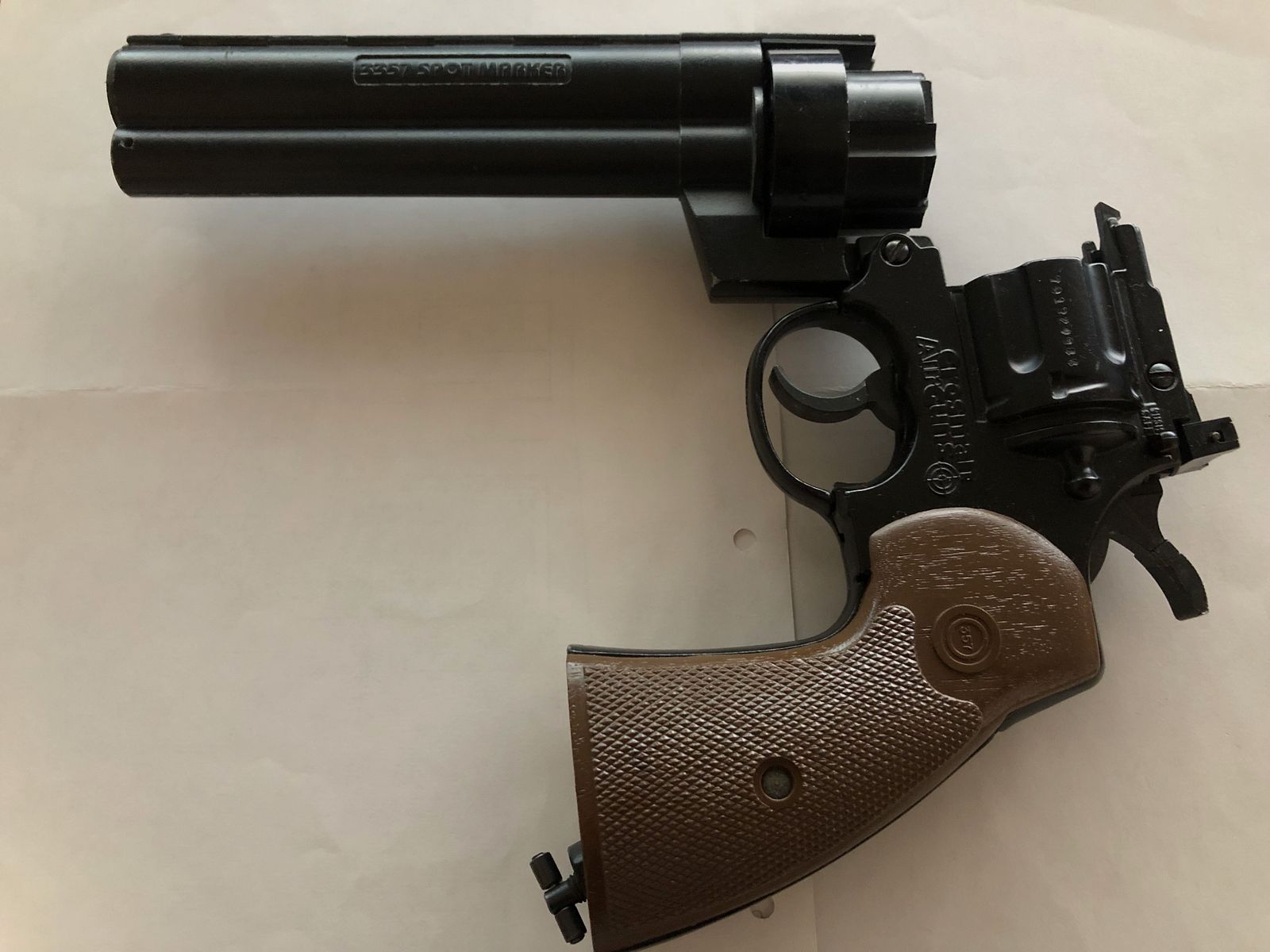 Training revolver (caliber 357) for the discipline 2.55.