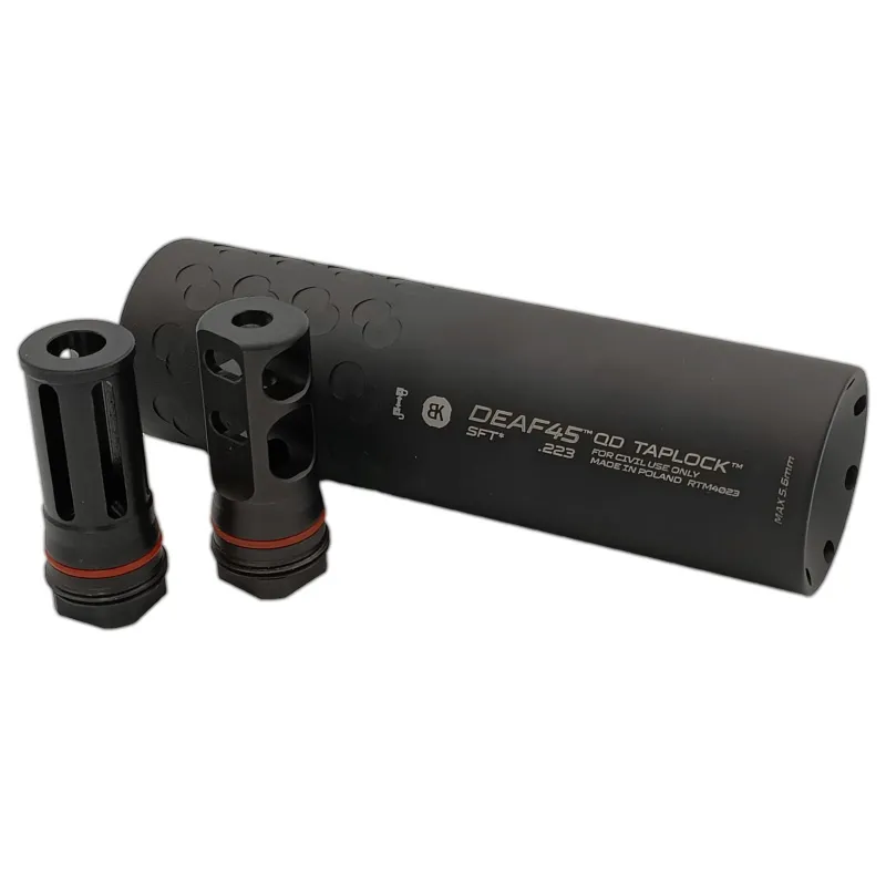 Sound moderator BK Precise DEAF45 .223 QD - TAPLOCK CAGE FH M15x1 HK MR - black