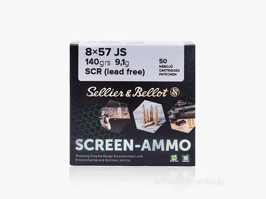 Sellier & Bellot	 Screen SCR Zink 140grs. 8x57JS