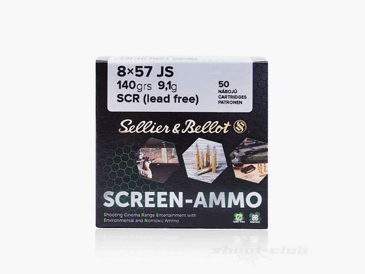 Sellier & Bellot Screen SCR Zink 140grs.
