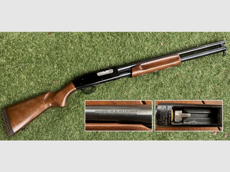 Mossberg 12/76 magnum Repetierflinte