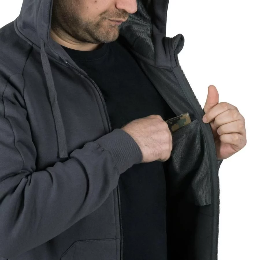 Polar Helikon UTH Sweatshirt Fleece Czarny-Black (BL-ULF-CB-01), billede 16 af 20