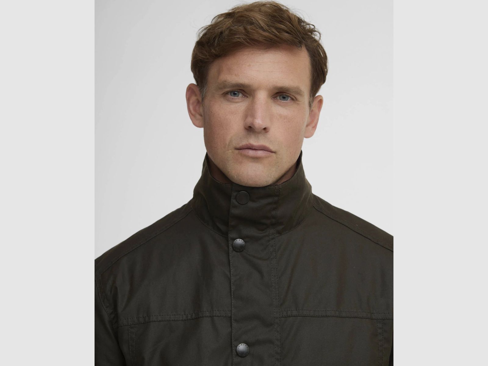 BARBOUR Wachsjacke Sander Olive