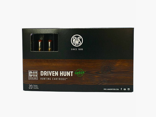 RWS .308 Win. Driven-Hunt 10.7g/165gr