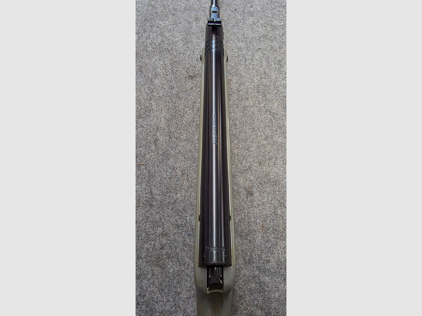 Haenel Mod. 304 avec crosse en plastique gris Cal. 4,5mm Diabolo Knicker