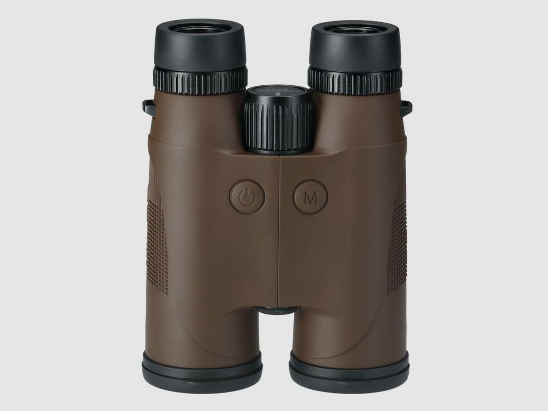 DDoptics Fernglas Pirschler Range 10x45 mit integriertem Entfernungsmesser Braun