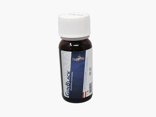 Fluna Tec Gun Black – Brunitore Istantaneo 50 ml