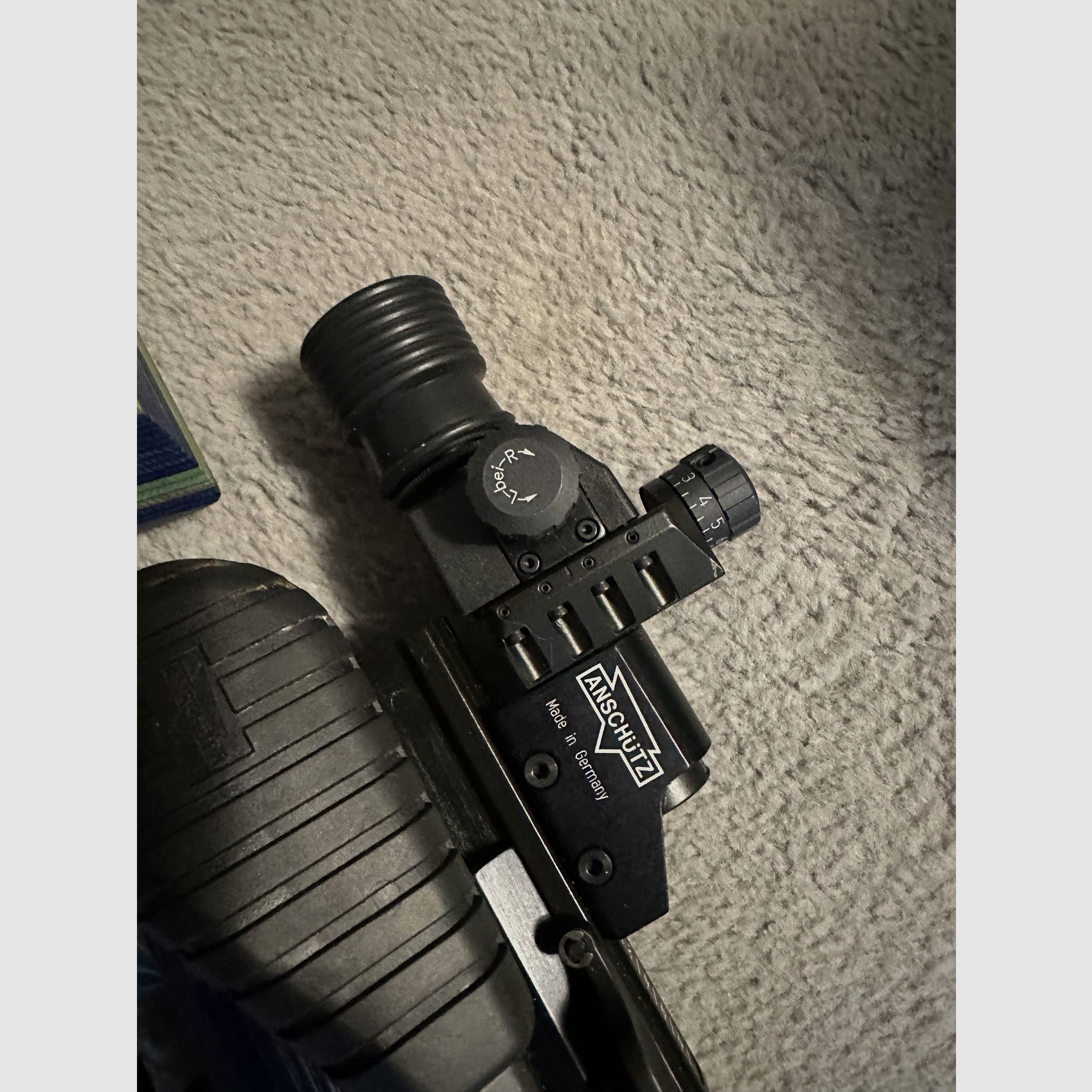 Anschütz Super Air 2002 Luftgewehr Seitenspanner 4,5mm