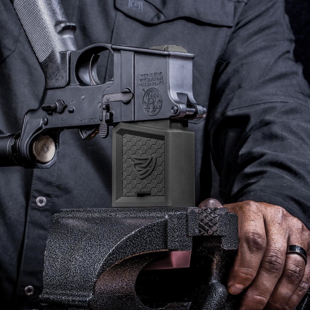 Real Avid - Blok mocujący Smart-Fit AR-15 Vise Block - AVAR15SFVB, zdjęcie 11 z 12