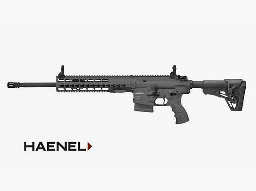 Rifle semiautomático Haenel CR 308, cal. .308Win 16,65" gatillo de competición guardamanos largo, M-LOK