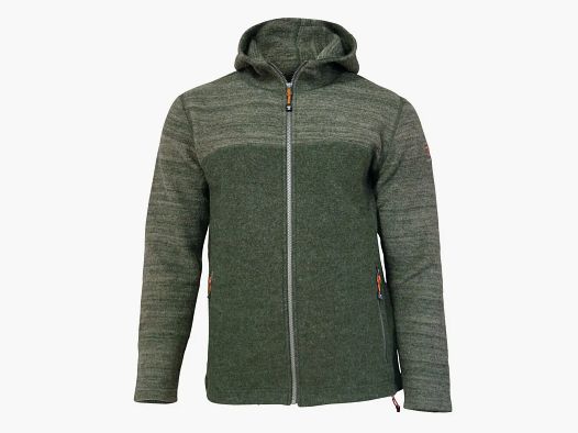 Ivanhoe Wolljacke Joel Hood mit Kapuze