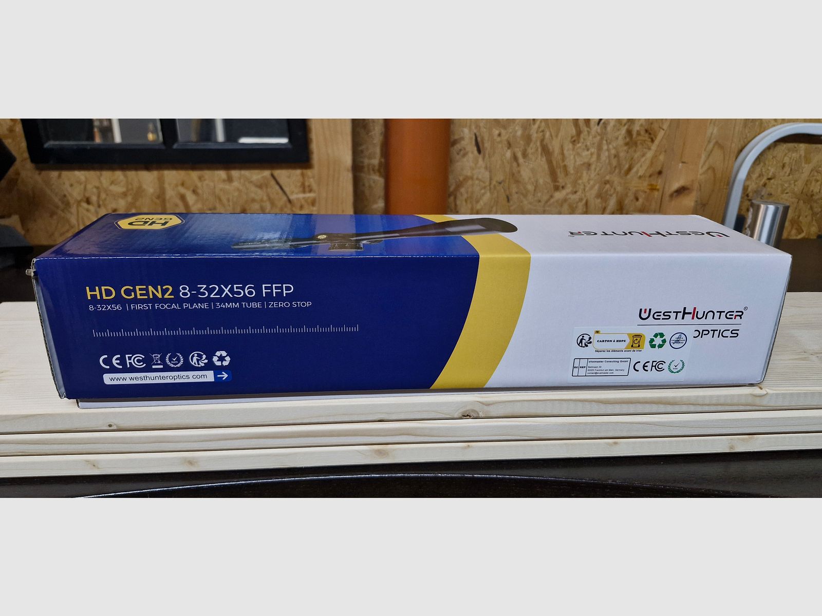 WestHunter Optics HD GEN2 8-32x56 Zielfernrohr