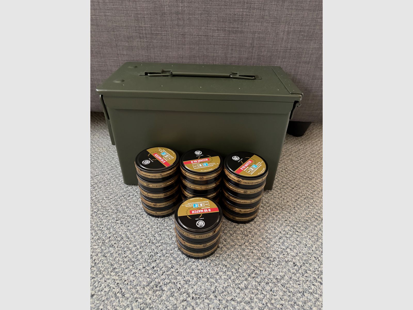 RWS R10 Match Cal. 4.5mm 9000 shots, image 1 of 2