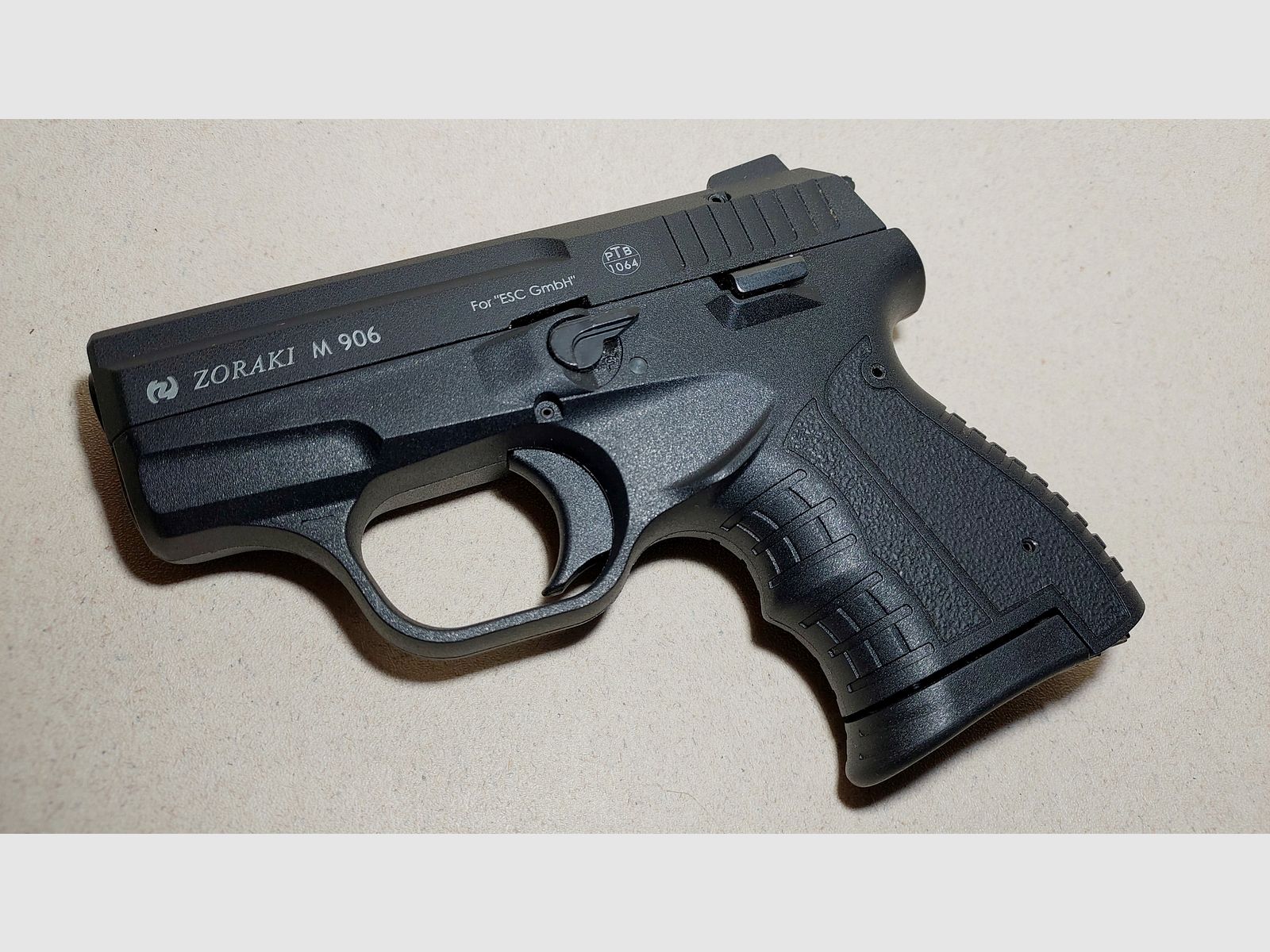 Zoraki 906 blank firing pistol 9mm P.A.K. (PTB 1064)