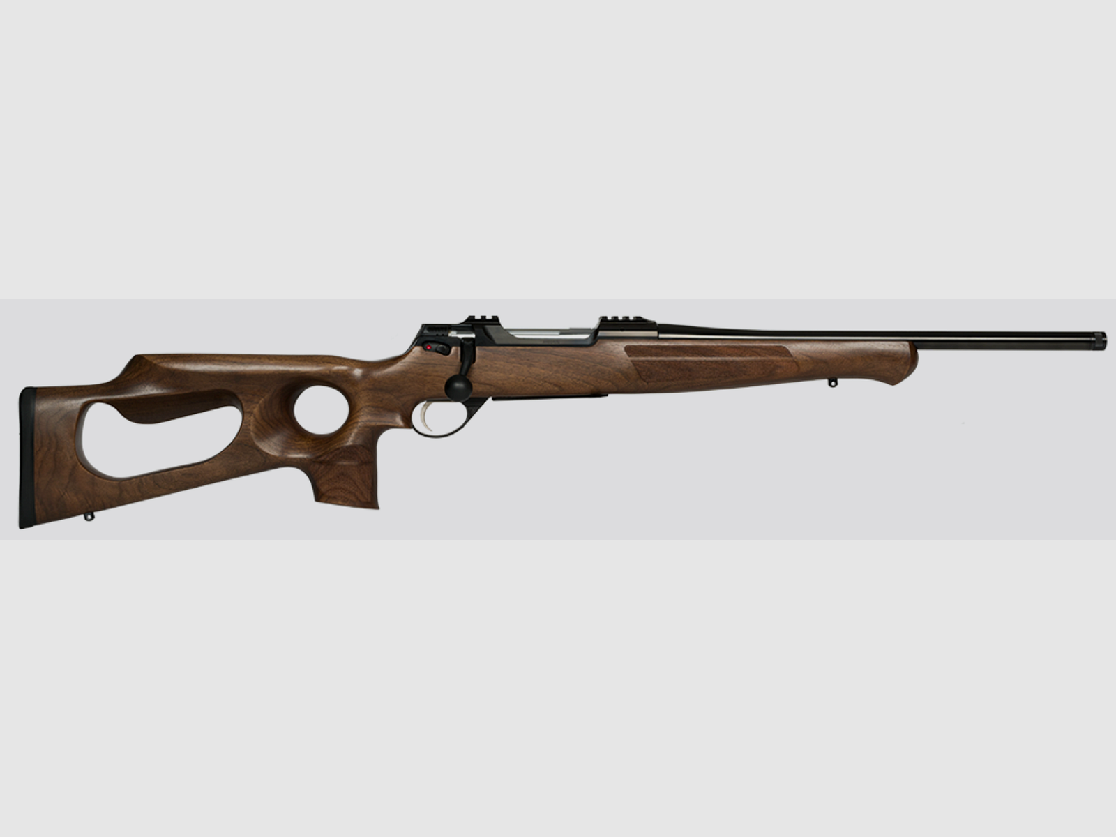 J.G. Anschütz 1782 D G-15x1 Lochschaft Kaliber .243 Win. 580 mm Repetierbüchse, Bild 2 von 7