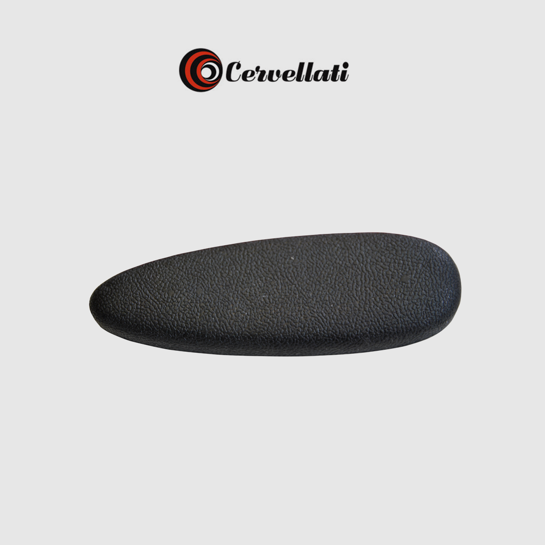 CERVELLATI Gummi-Schaftkappe Effekt Leder 15mm. Schwarz, Bild 2 von 3