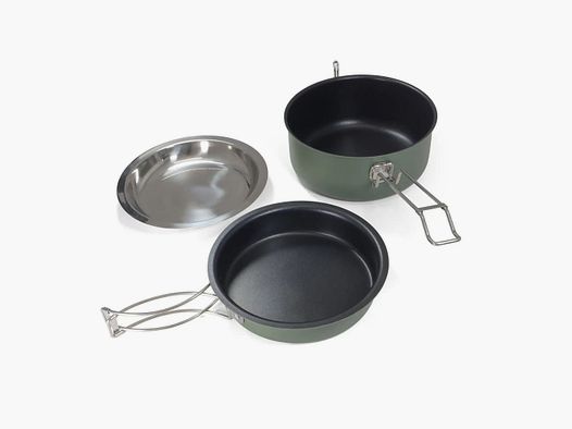 Origin Outdoors Origin Outdoors Aluminum Cooking Set Snap-Pack