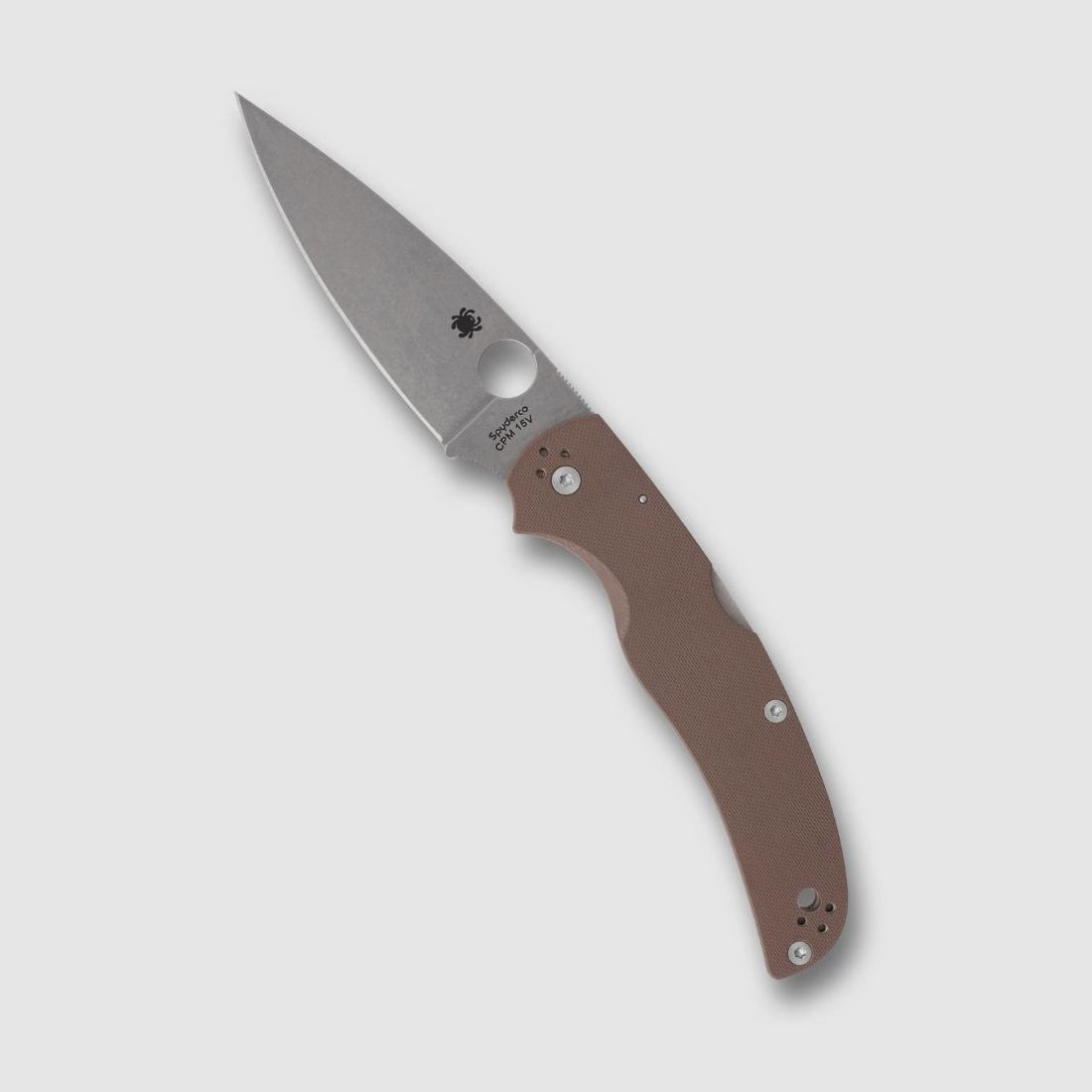 Spyderco NATIVE CHIEF™ Sprint Run® Taschenmesser G-10 Griff braun, Bild 1 von 3
