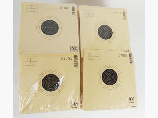 Scheiben für Luftgewehr 10x10
